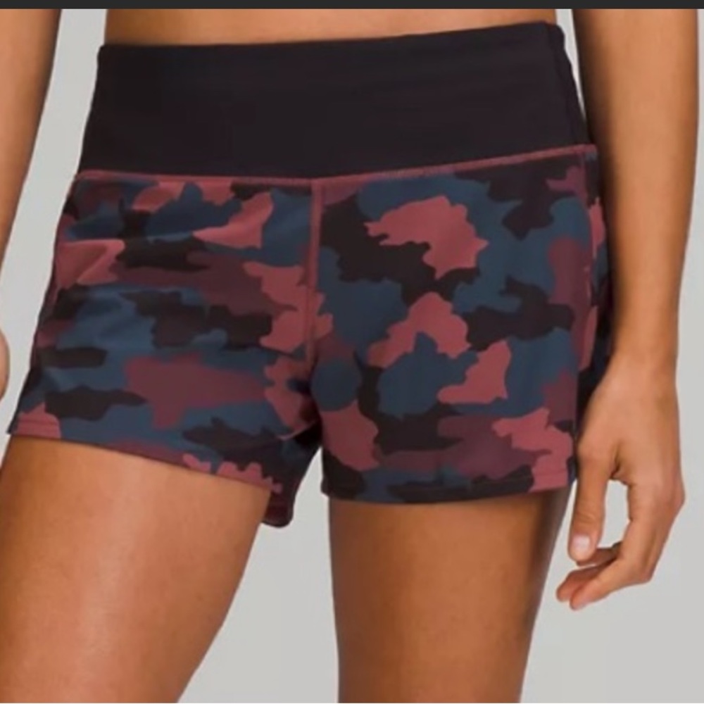 Lululemon Speed Up Shorts in Sold Out Print!